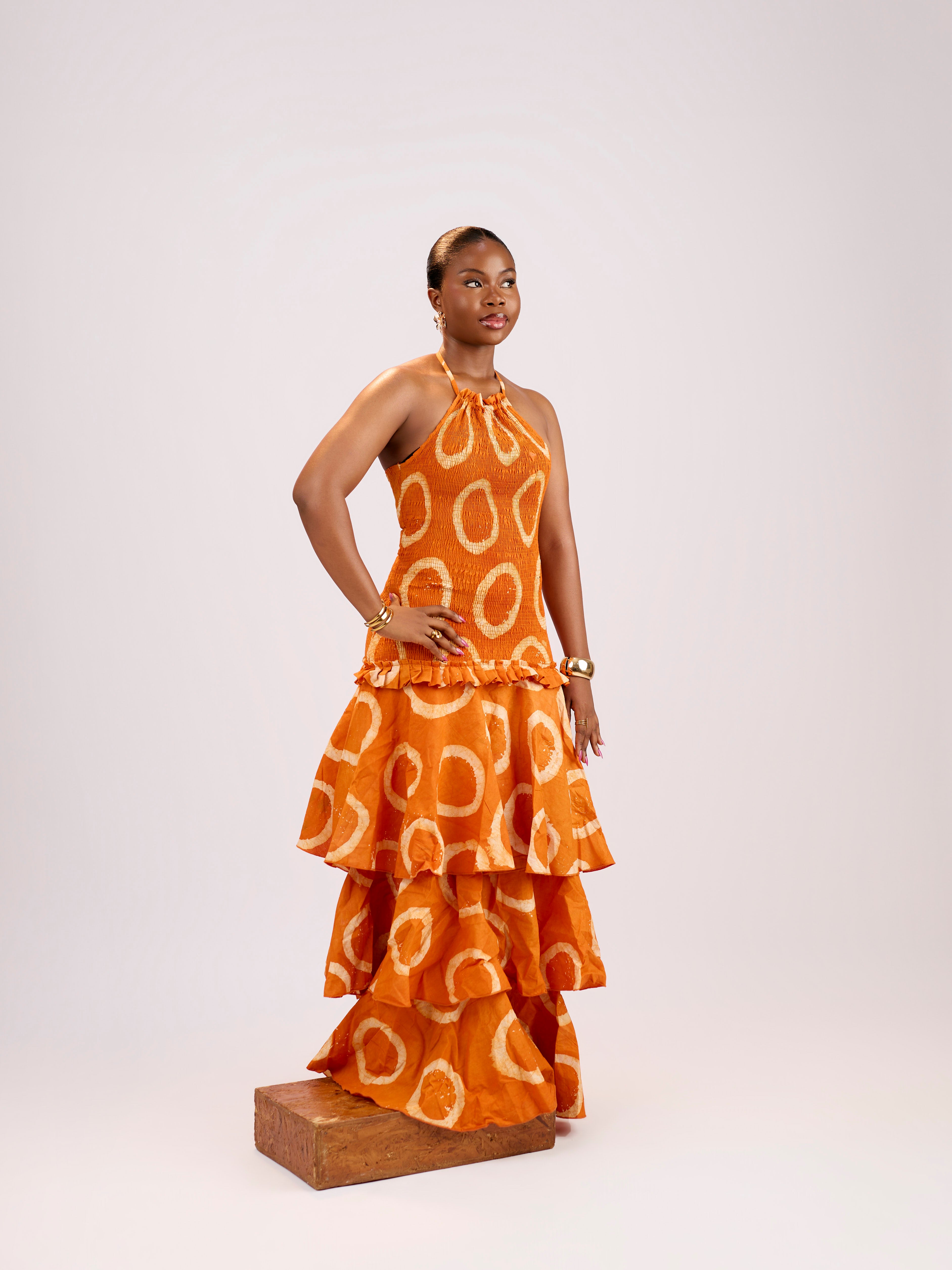 Oyin Dress (Orange)
